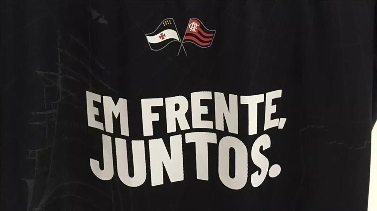 Vasco Flamengo homenagem camisa tragédia 13022019