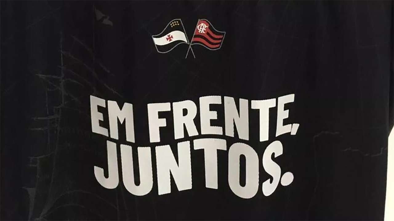 Vasco Flamengo homenagem camisa tragédia 13022019