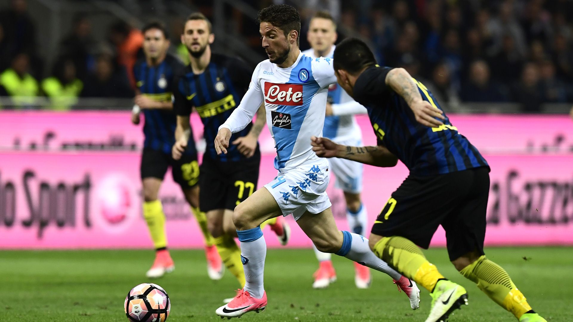 Dries Mertens Napoli Inter 30042017