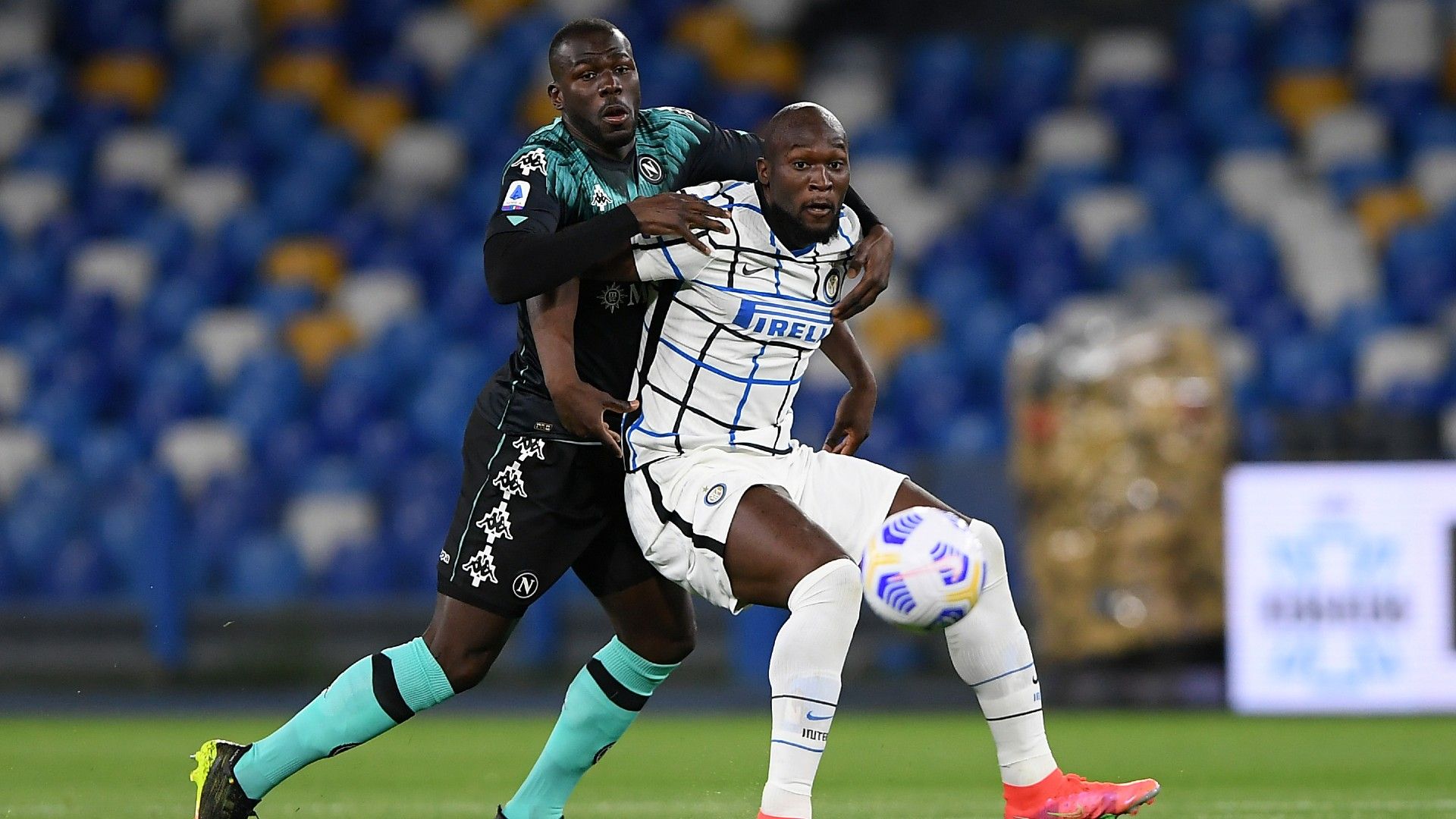 Kalidou Koulibaly Lautaro Martinez Napoli Inter