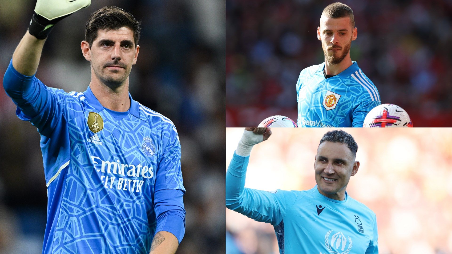 Courtois De Gea Navas GFX