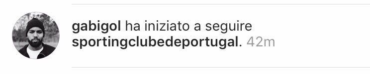 Gabigol Sporting Instagram