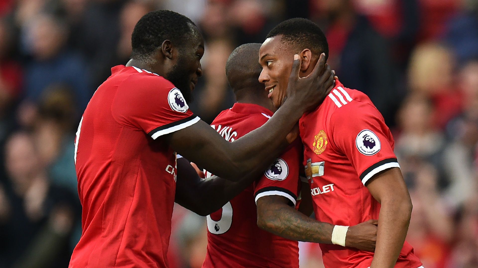 Romelu Lukaku Anthony Martial Manchester United
