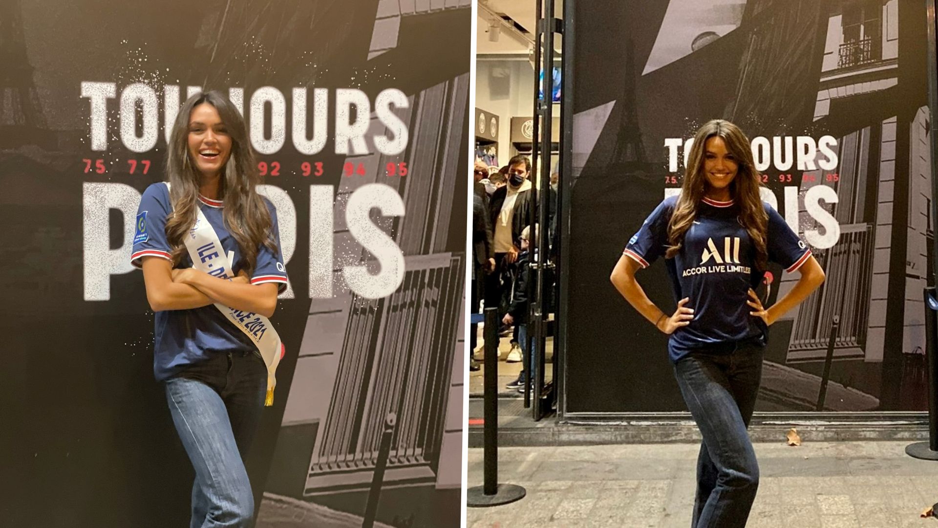 Diane Leyre Miss Paris Miss Ile-de-France Miss France 2022 PSG