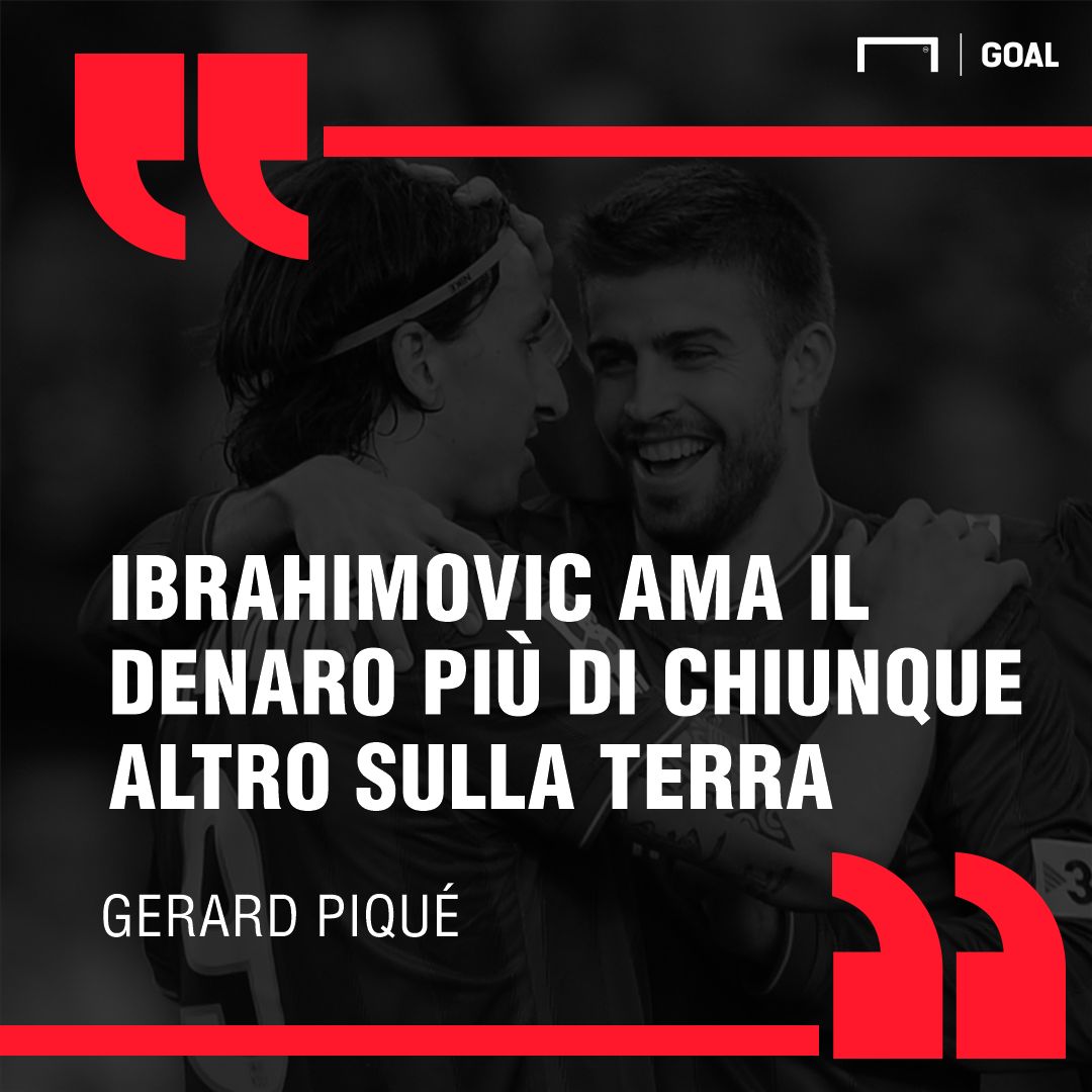 PS Pique Ibrahimovic