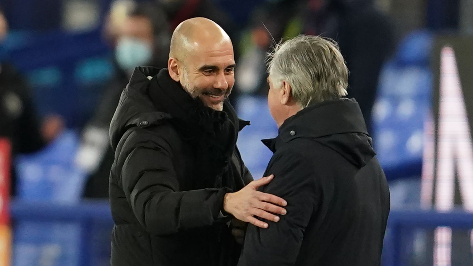 Guardiola y Ancelotti