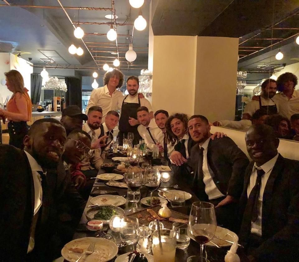 Kante Luiz Willian Chelsea