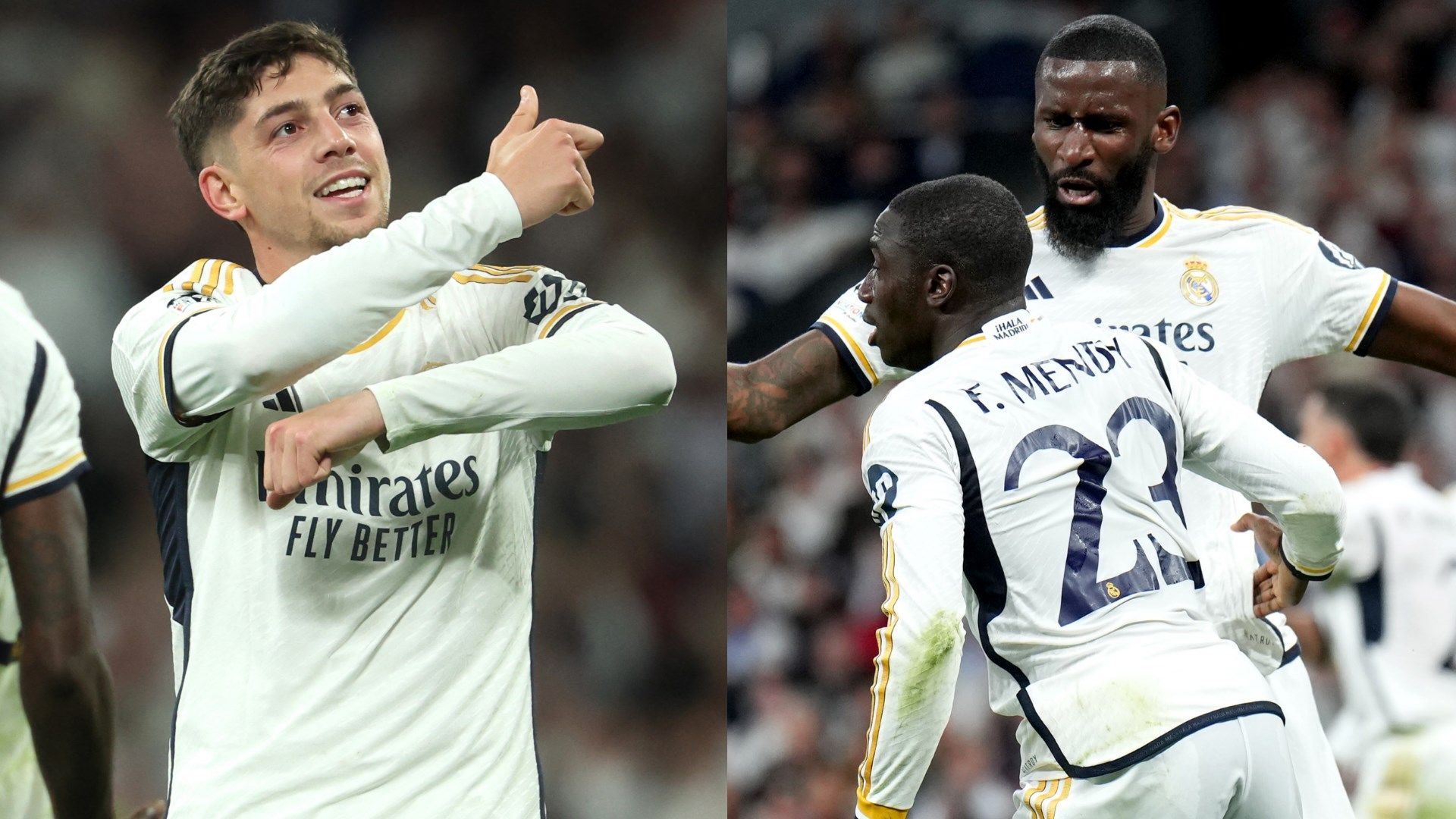 Valverde Rudiger Real Madrid GFX