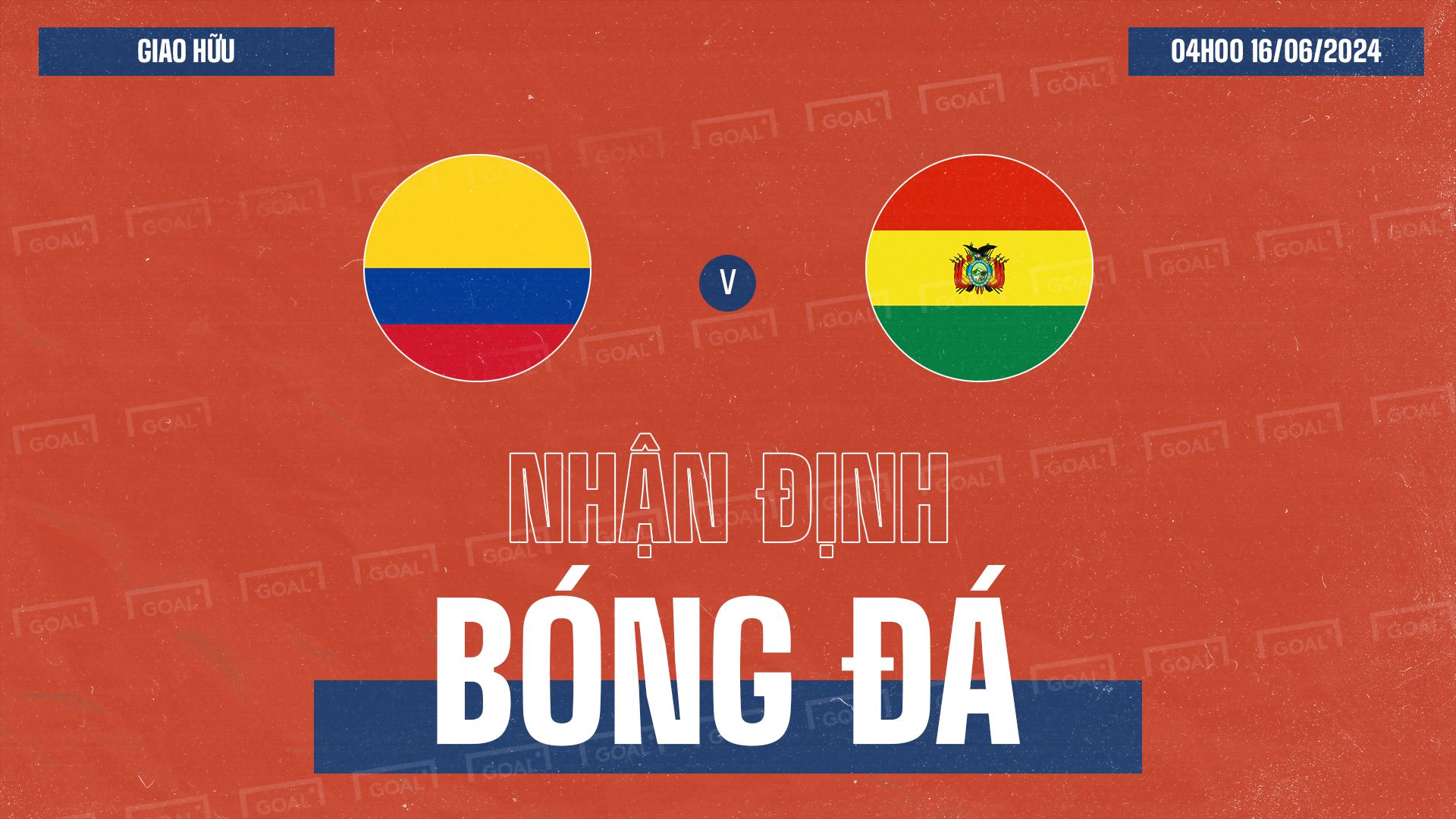 Colombia vs Bolivia Friendlies 2024 GFX