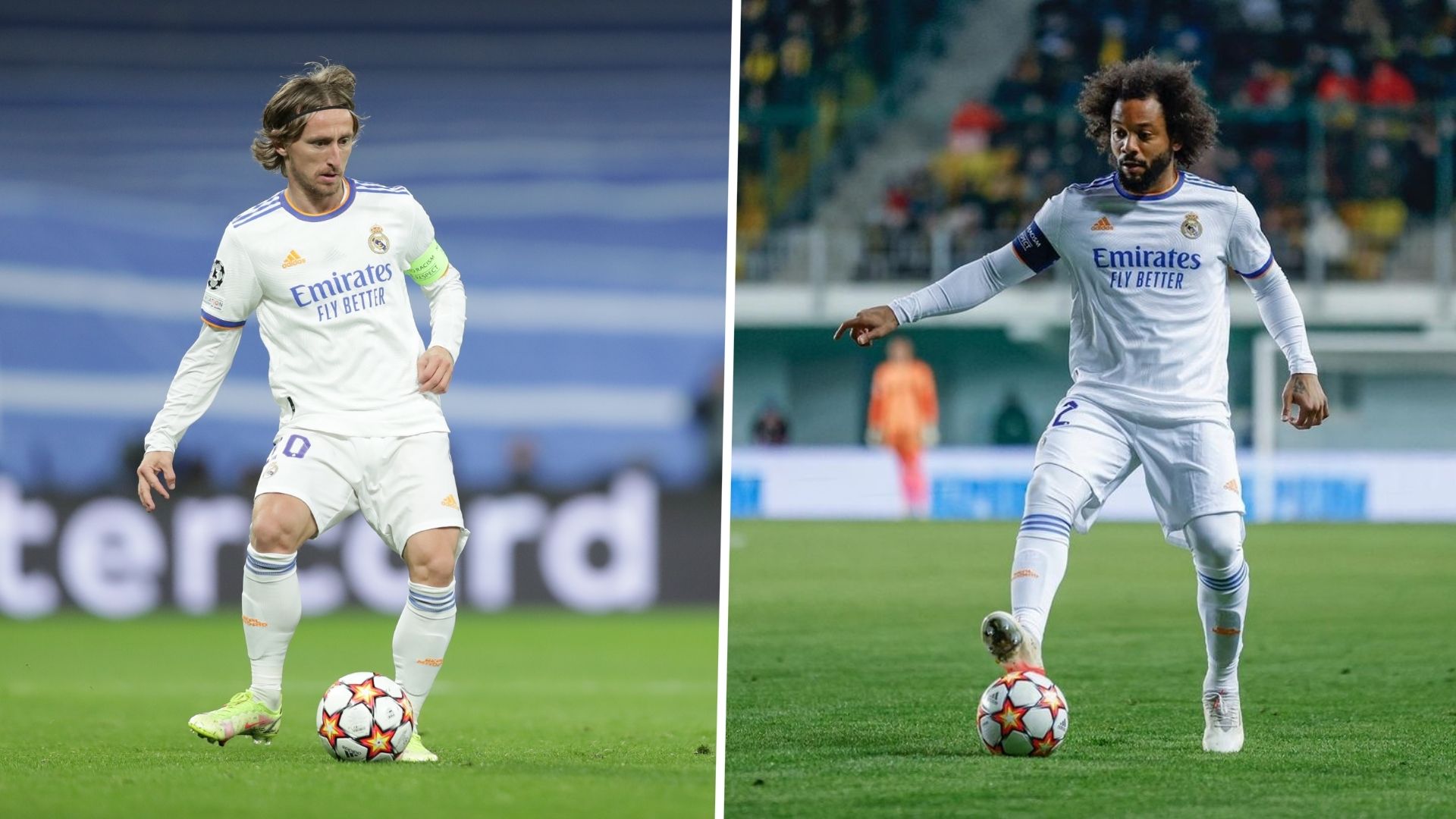 Luka Modric Marcelo Vieira Real Madrid