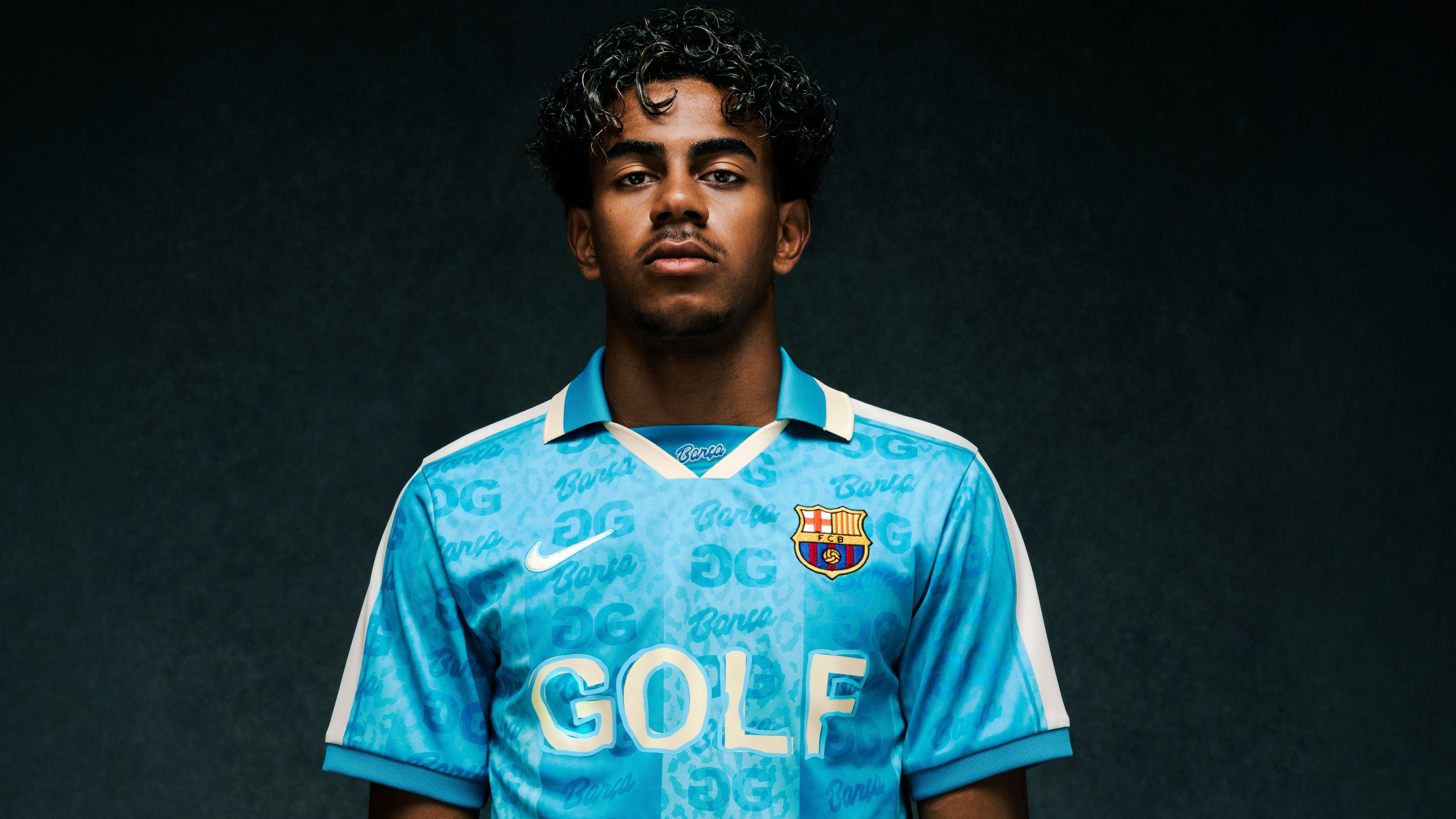 Lamine Yamal Barcelona x GOLF WANG shirt Tyler the Creator