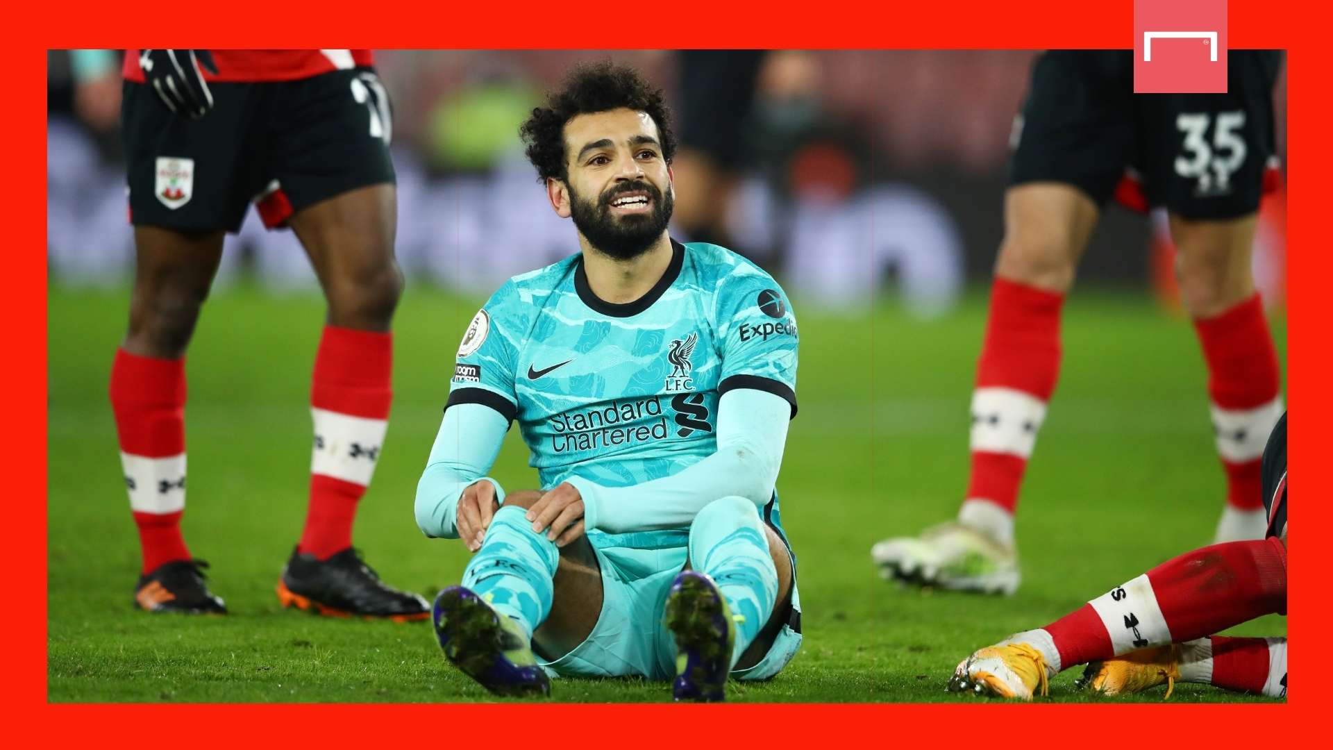 Mohamed Salah Liverpool Southampton GFX