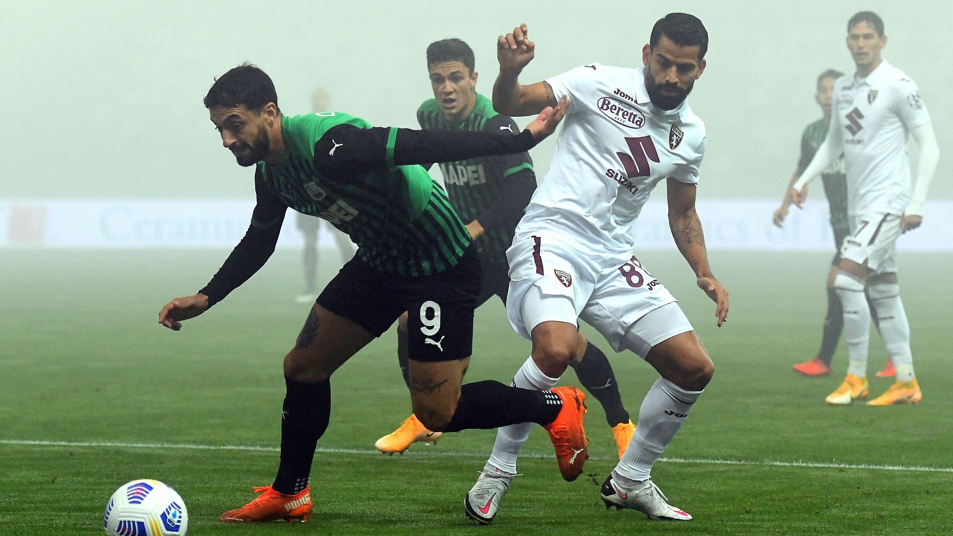 Sassuolo Torino Francesco Caputo Tomas Rincon Serie A