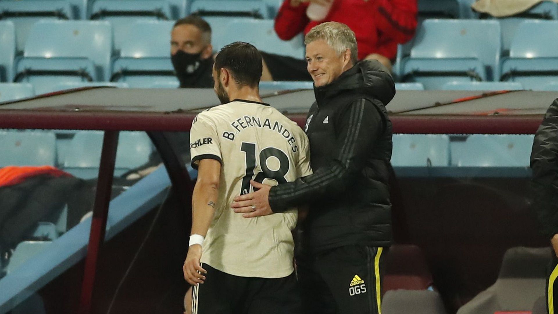 Ole Gunnar Solskjaer Bruno Fernandes Man Utd 2019-20