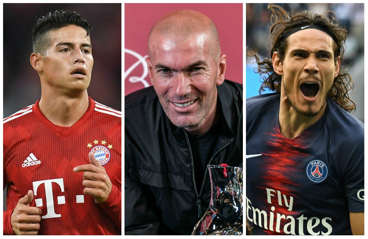 James Zidane Cavani GFX