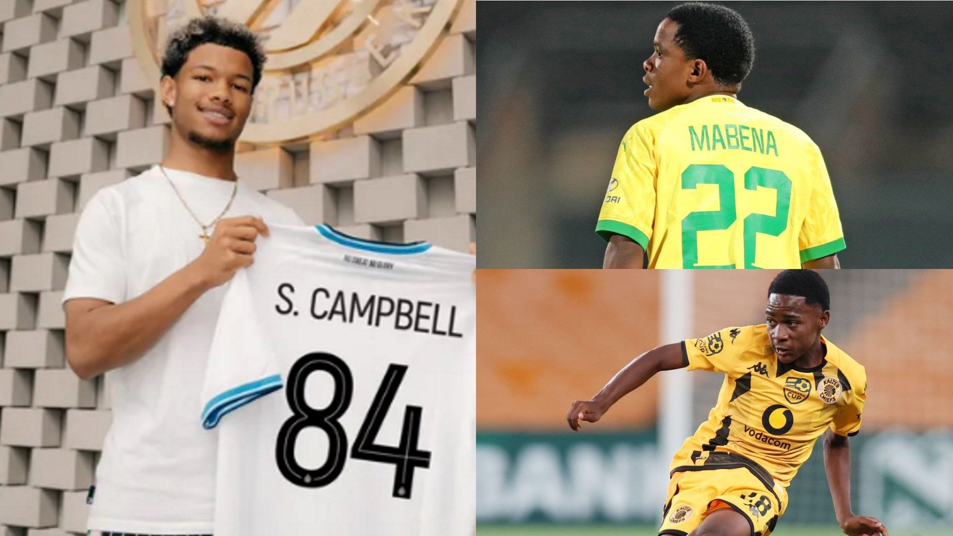 Shandre Campbell, Siyabonga Mabena, Mfundo Vilakazi GFX