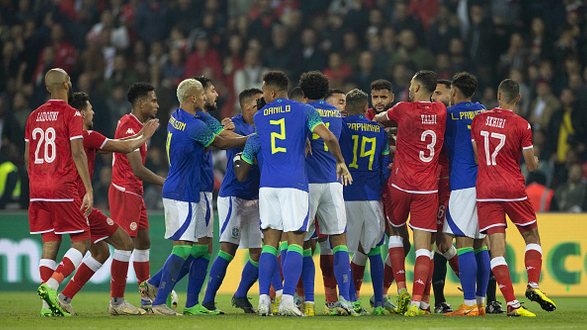 Brezilya-Tunus Hazırlık Maçı