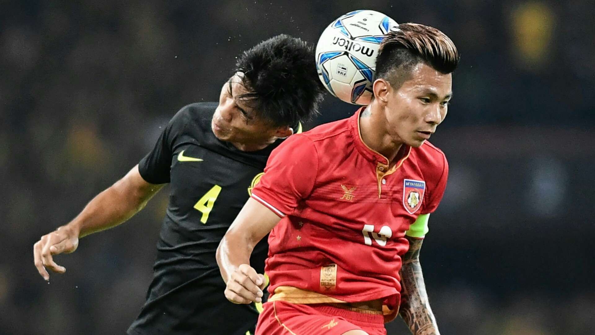 Malaysia vs Myanmar SEA Games 2017 - Adib Zainudin - Si Thu Aung