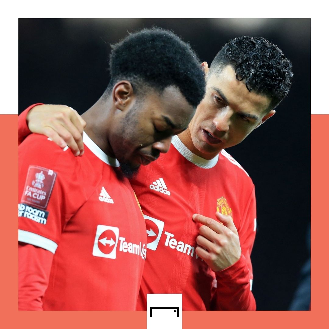 Cristiano Ronaldo Anthony Elanga Manchester United FA Cup GFX