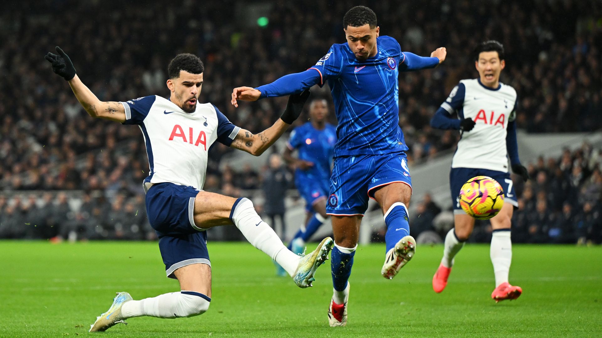 Solanke Colwill Tottenham Chelsea