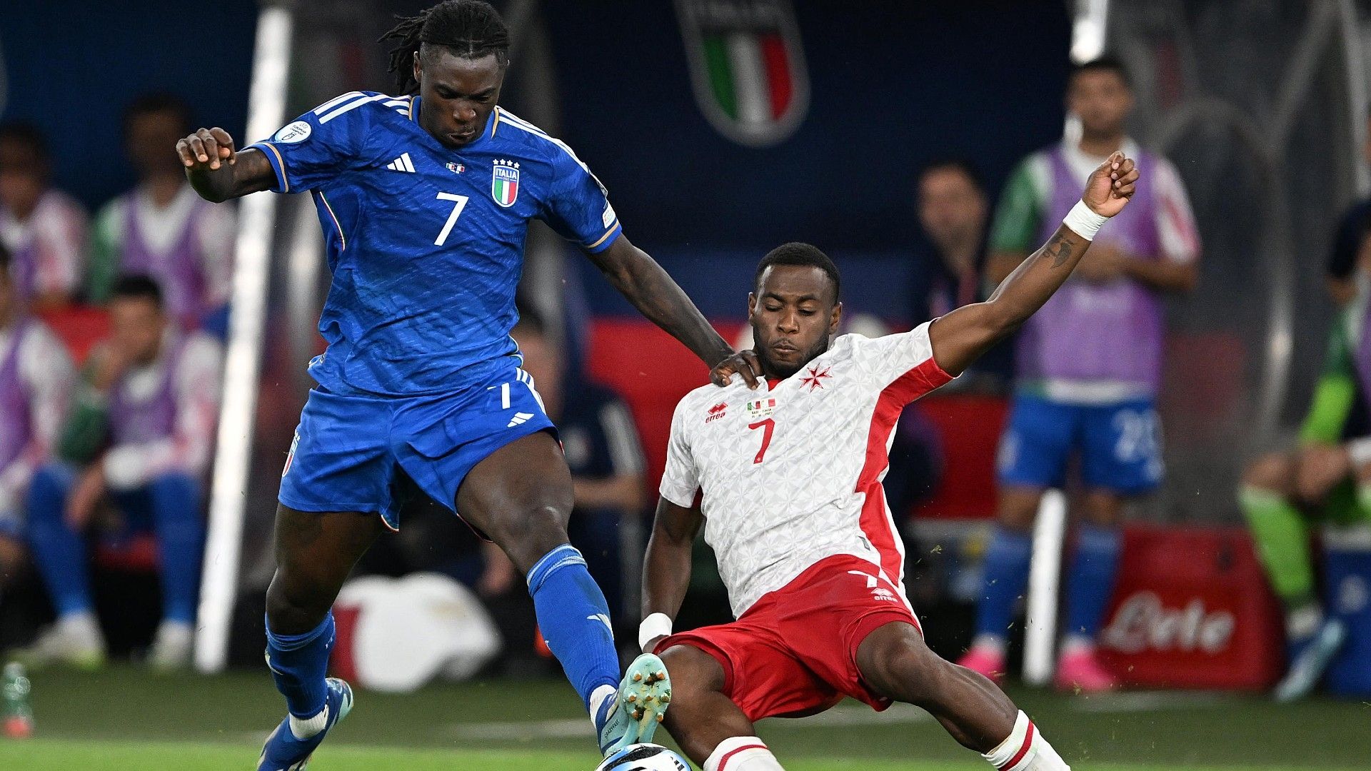 Moise Kean Italy Malta