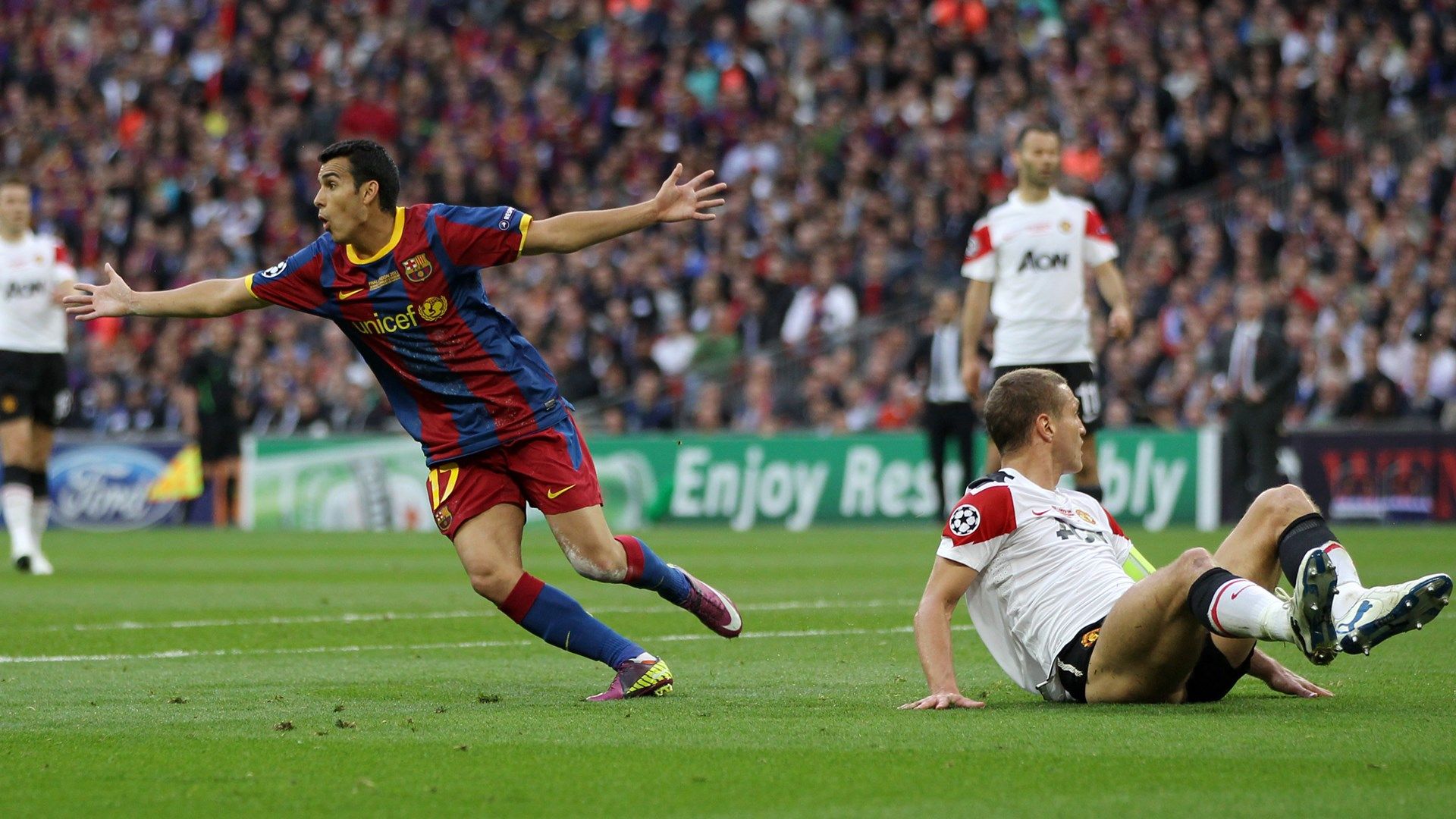 Pedro Barcelona Manchester United 2011 Champions League final