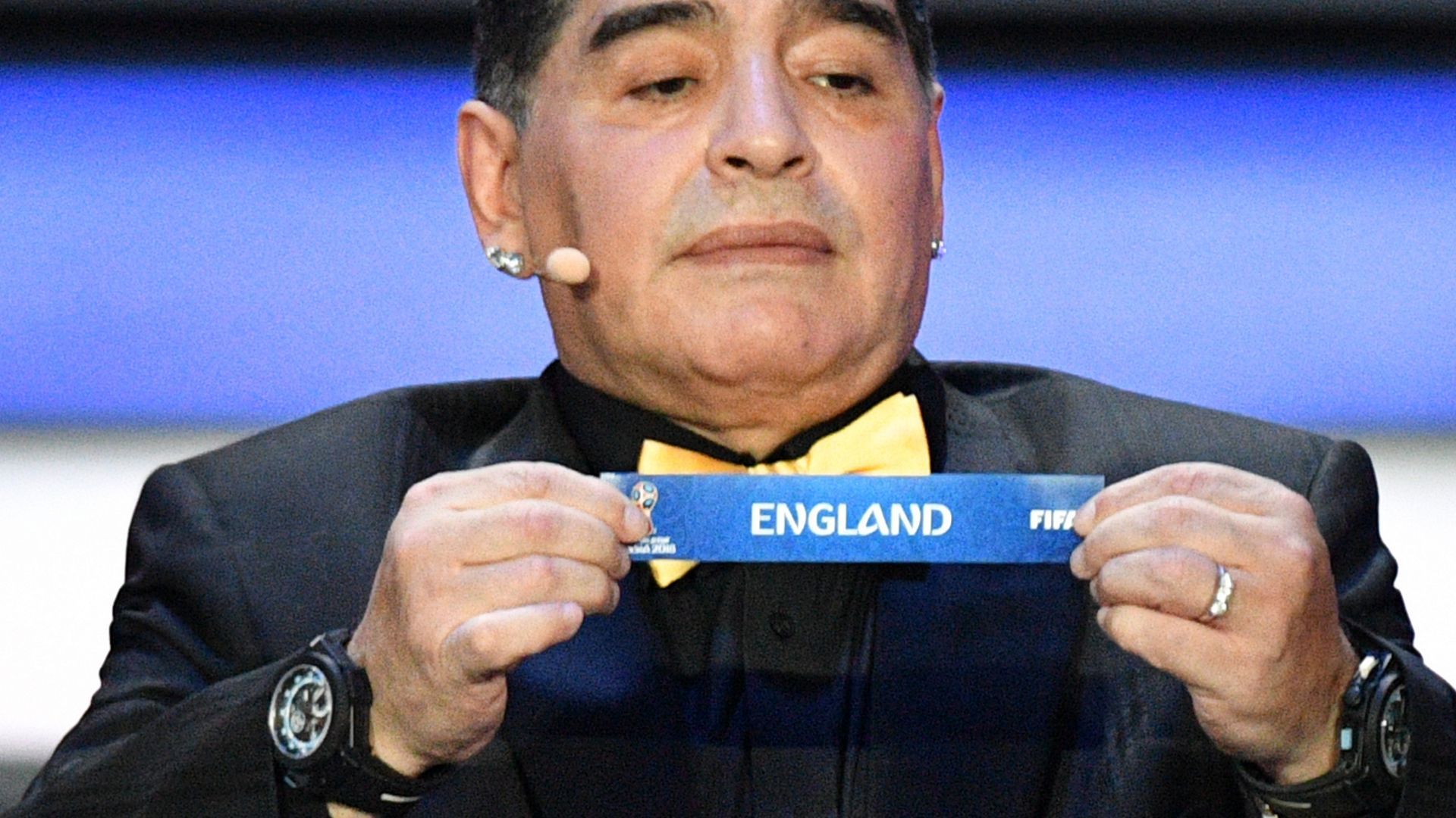 Maradona England FIFA World Cup 2018 draw