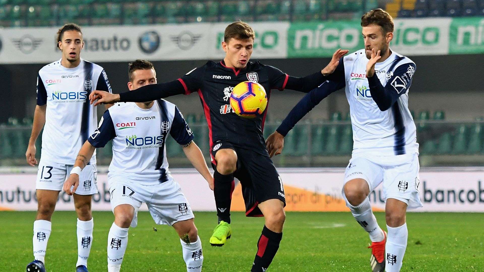 Nicolò Barella Chievo Cagliari Coppa Italia