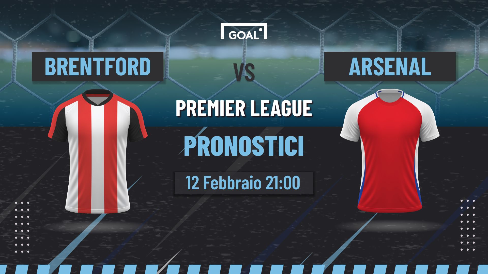 Pronostici Brentford - Arsenal