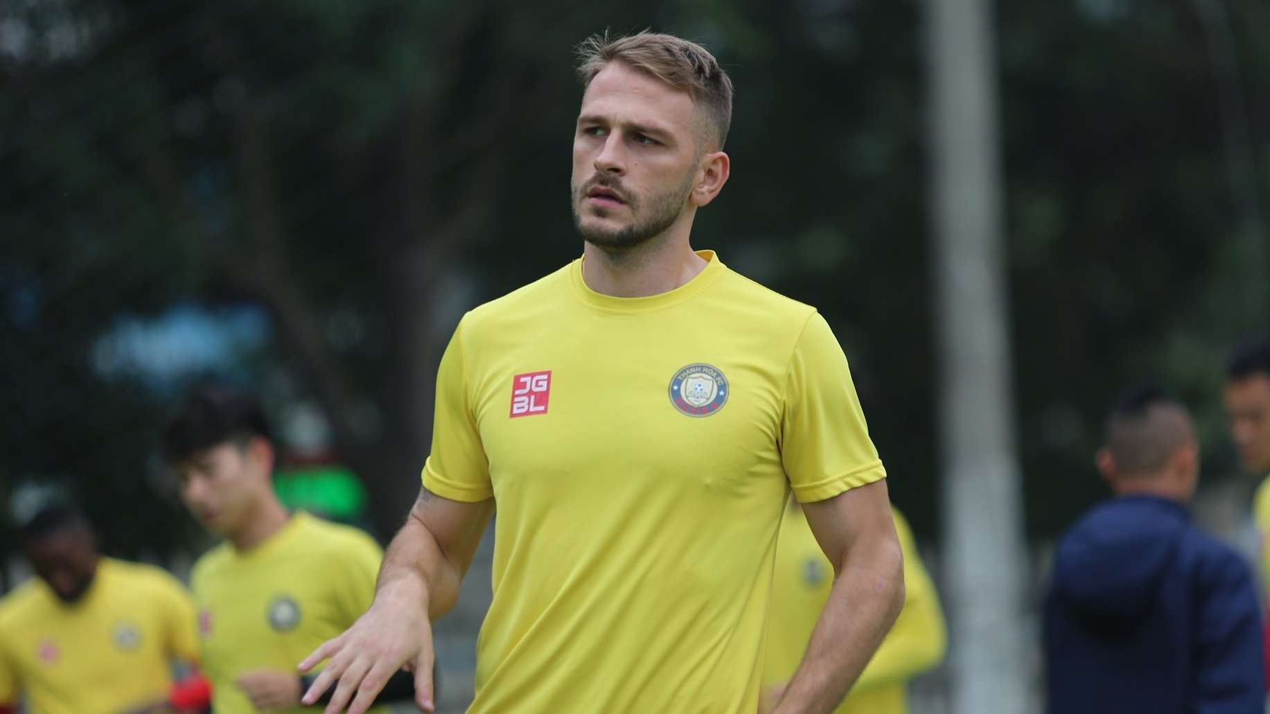 Gramoz Kurtaj Thanh Hoa Training 2021 V.League