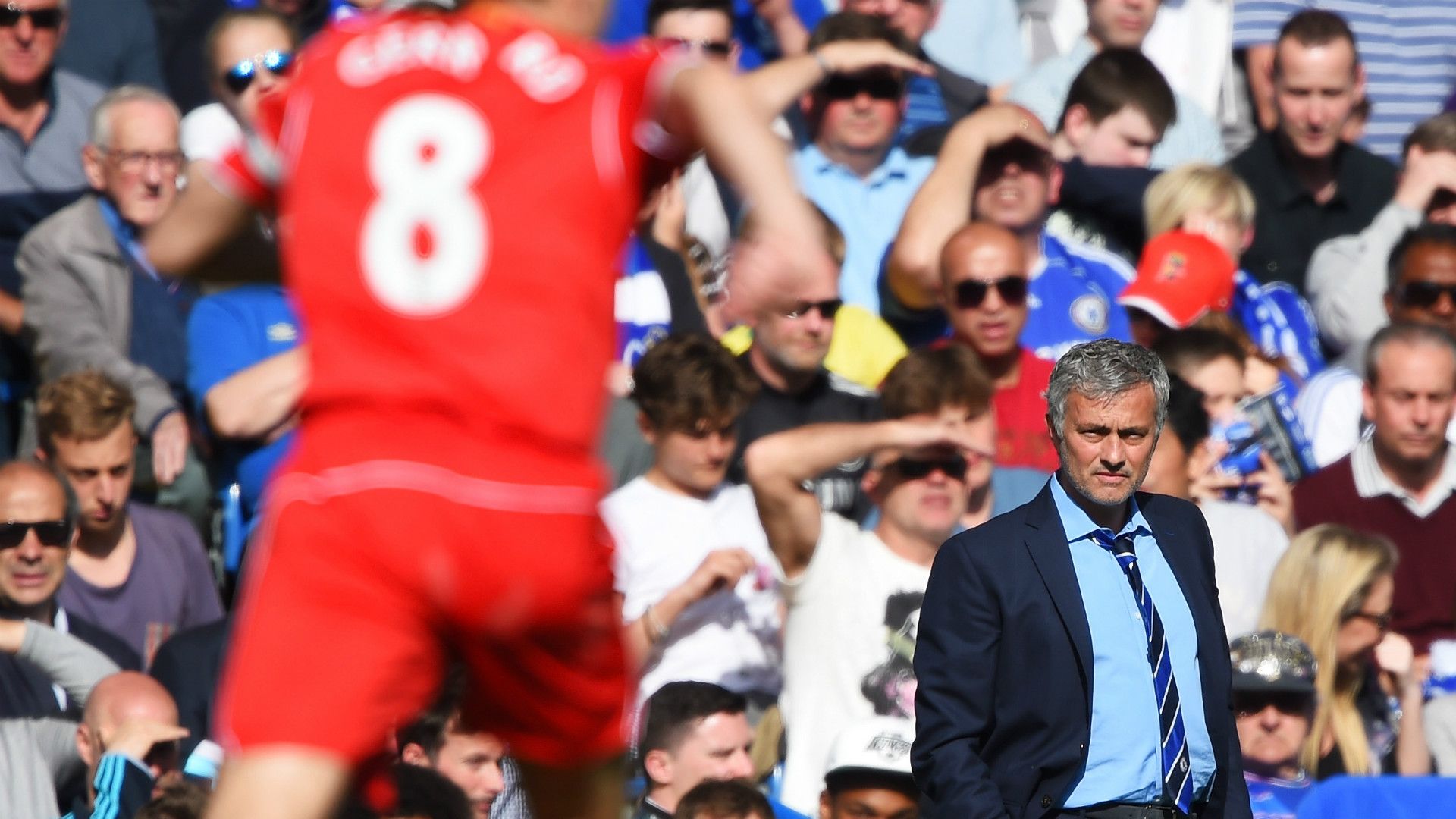 Steven Gerrard Jose Mourinho Chelsea Liverpool Premier League 10052015