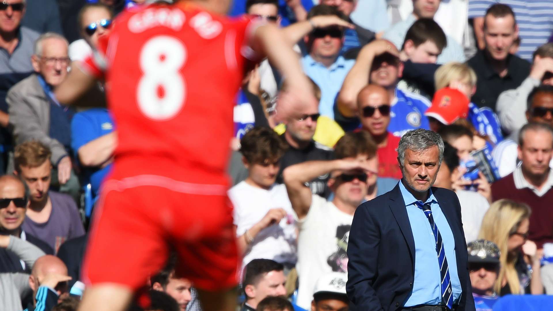 Steven Gerrard Jose Mourinho Chelsea Liverpool Premier League 10052015