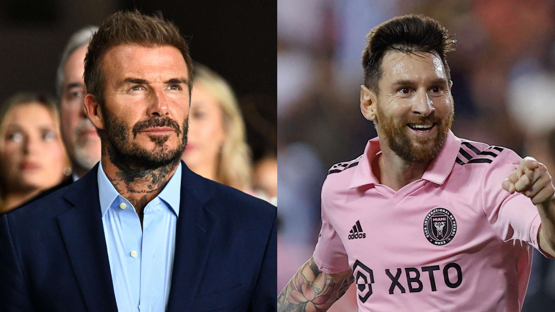 Beckham Messi MLS 2023
