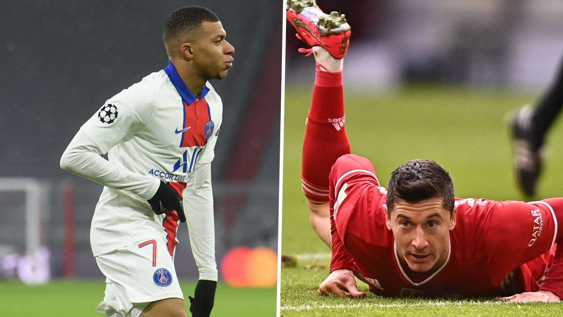 Kylian Mbappe & Robert Lewandowski