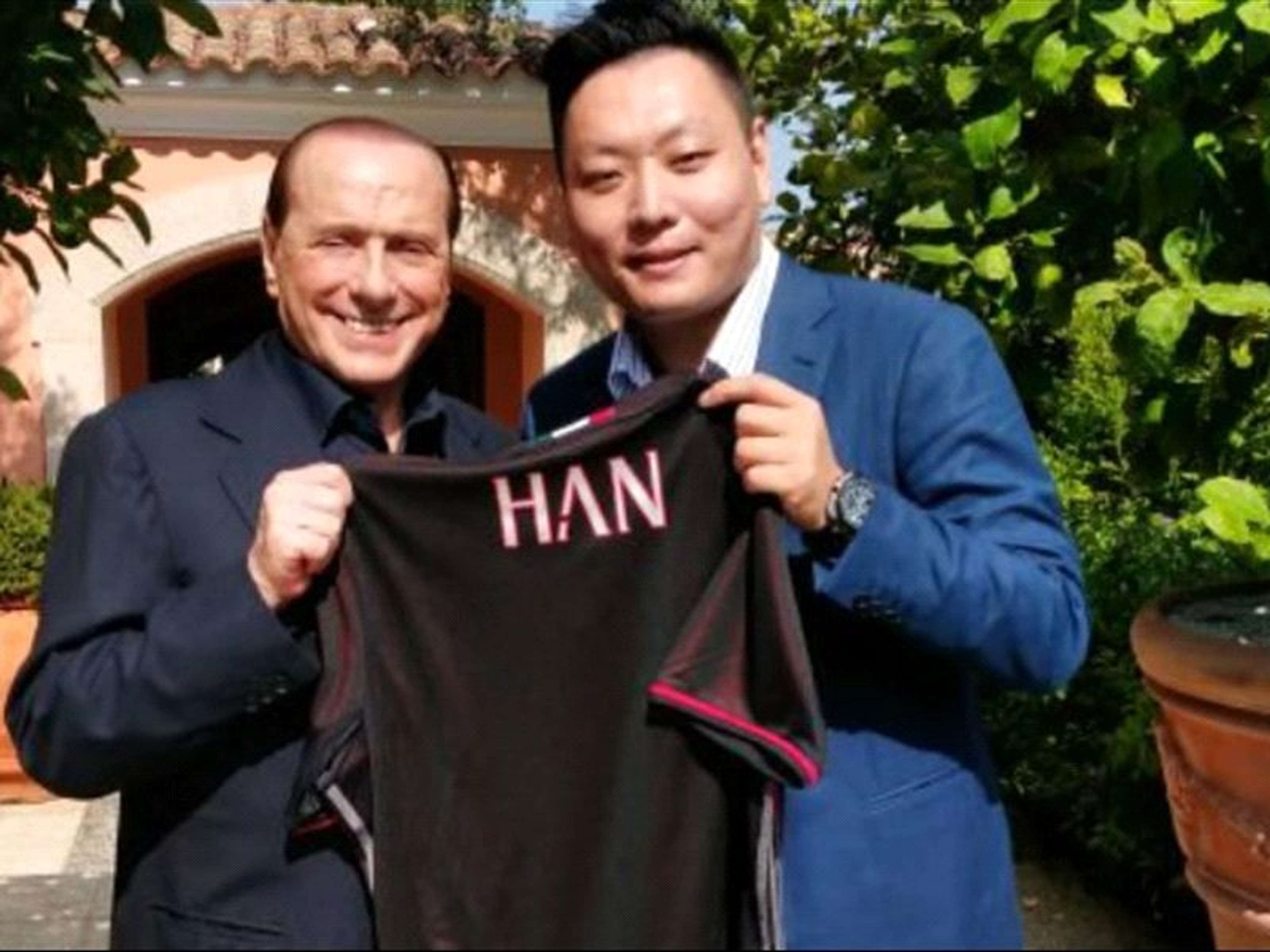 Berlusconi Han Li Milan