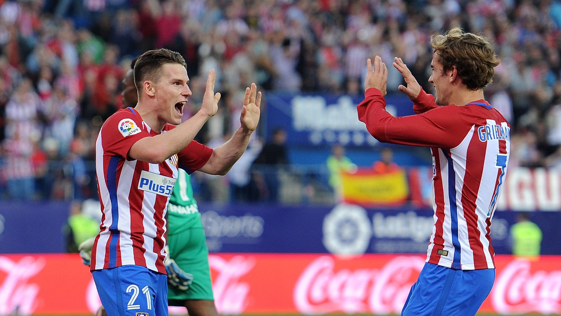 Kevin Gameiro Antoine Griezmann Atletico Madrid