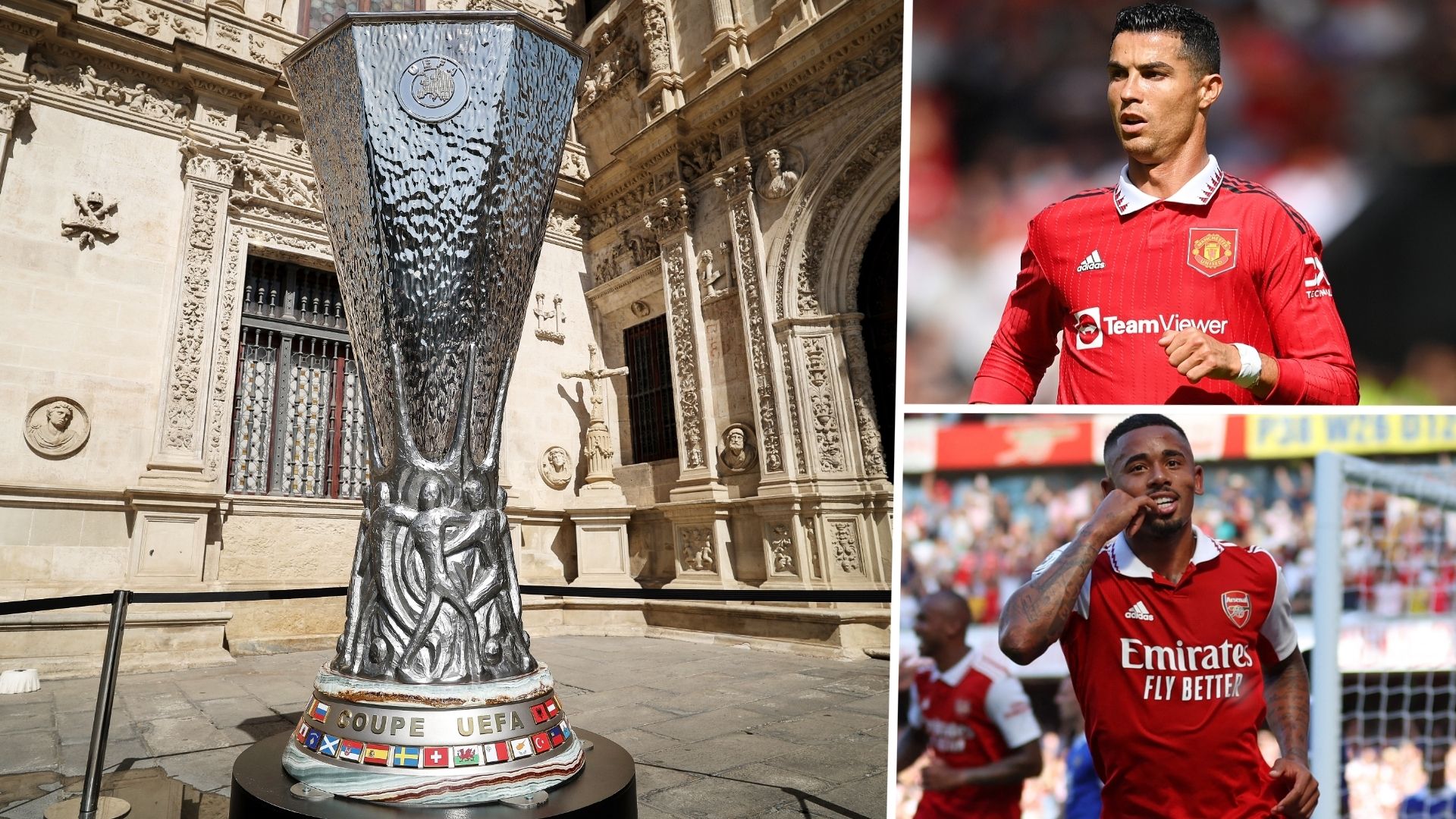 Europa League 2022-23 group stage draw Manchester United Arsenal split