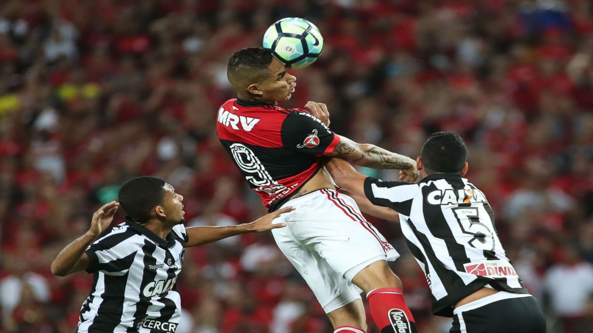 Paolo Guerrero Flamengo x Botafogo 23082017