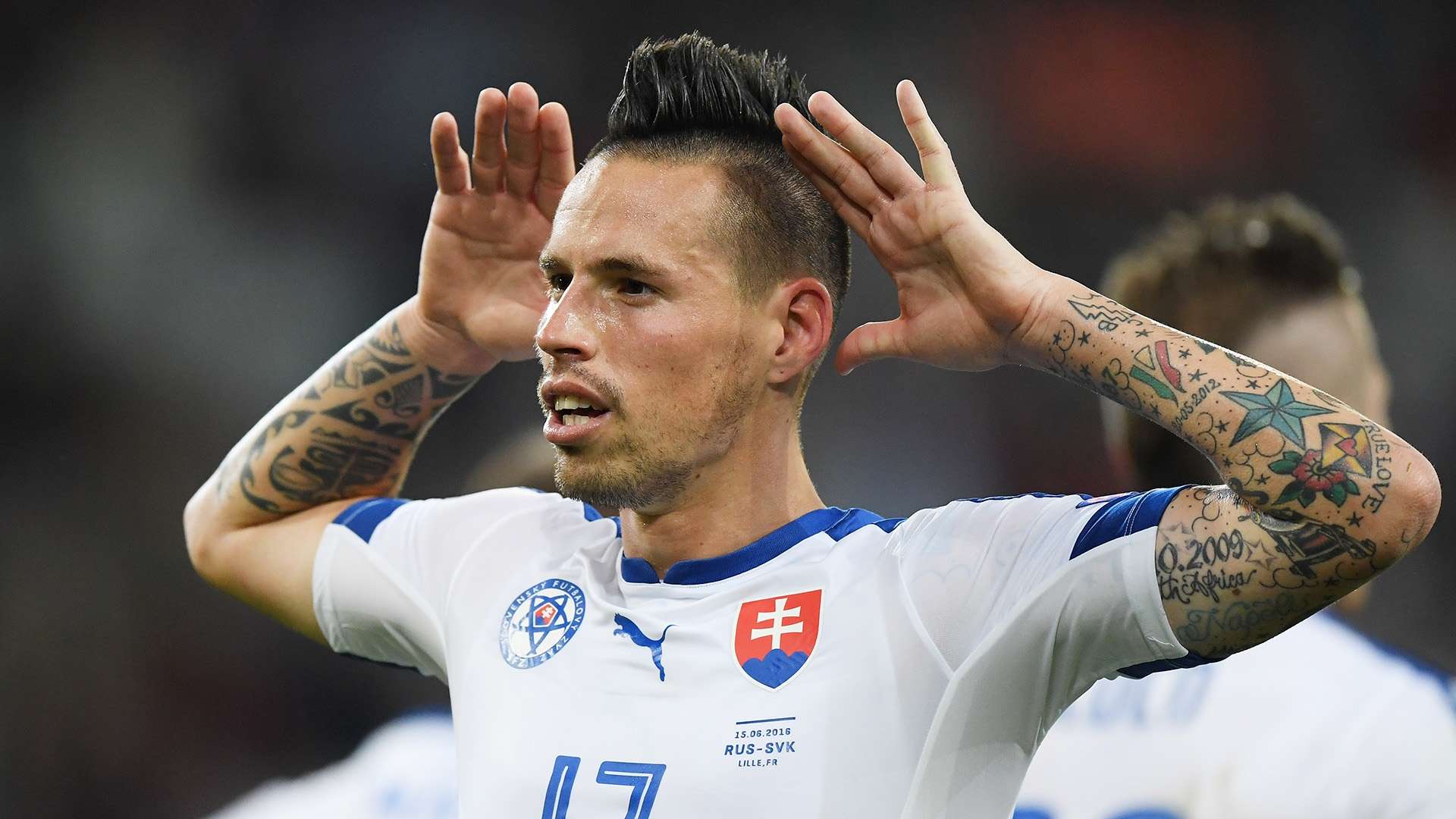 Marek Hamsik Russia Slovakia Group B Euro 2016