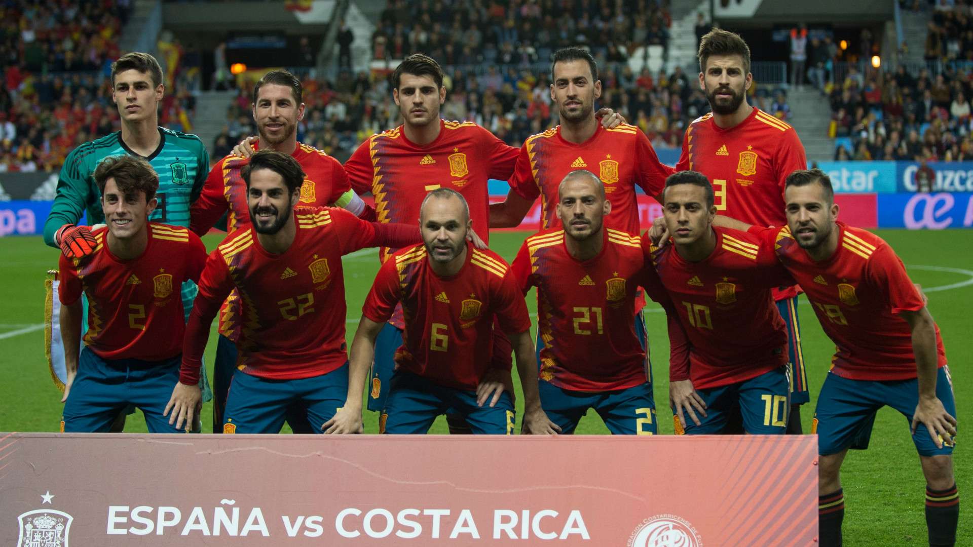 Spain Costa Rica Friendly