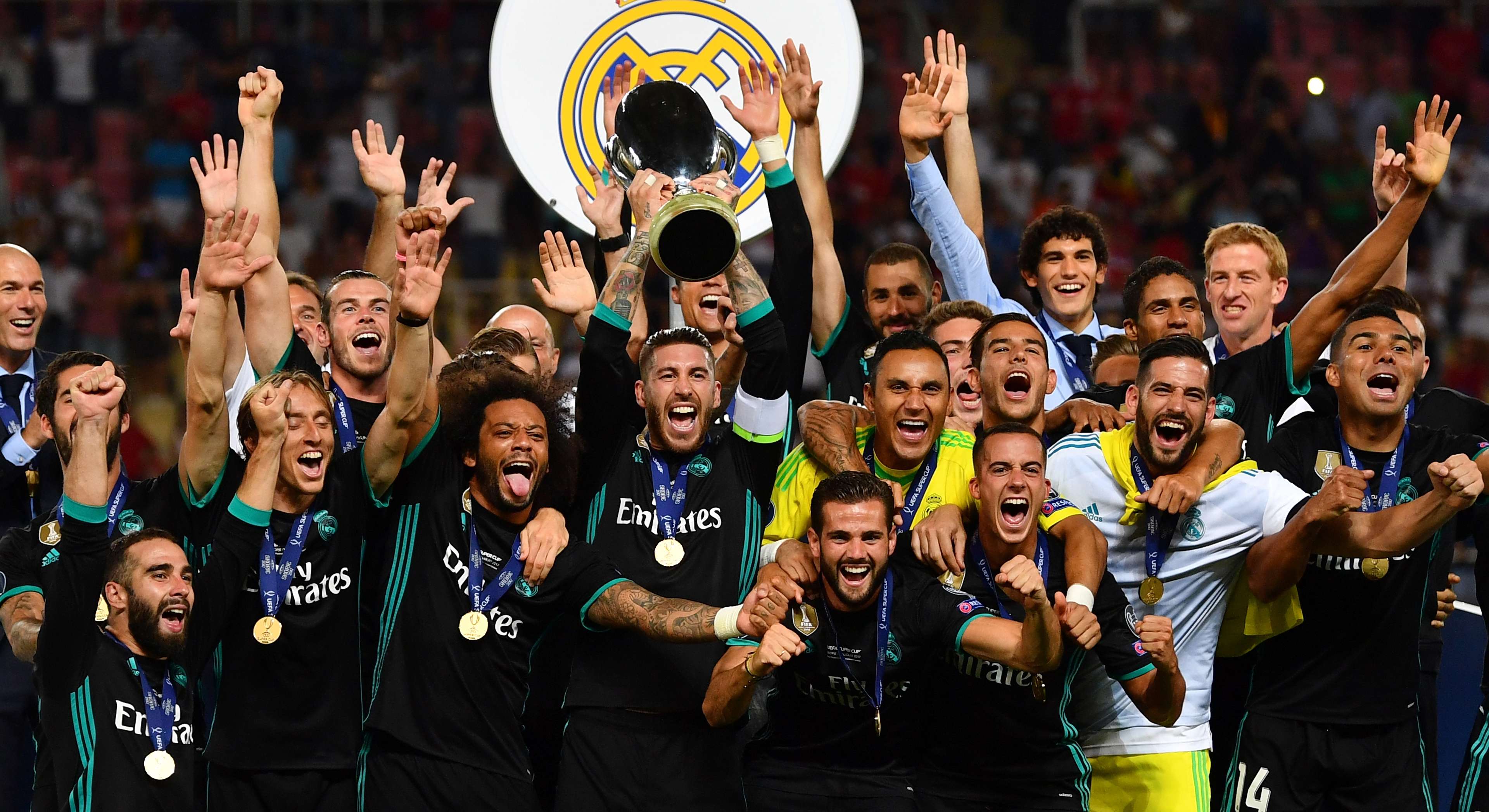 Real Madrid Manchester United UEFA Super Cup