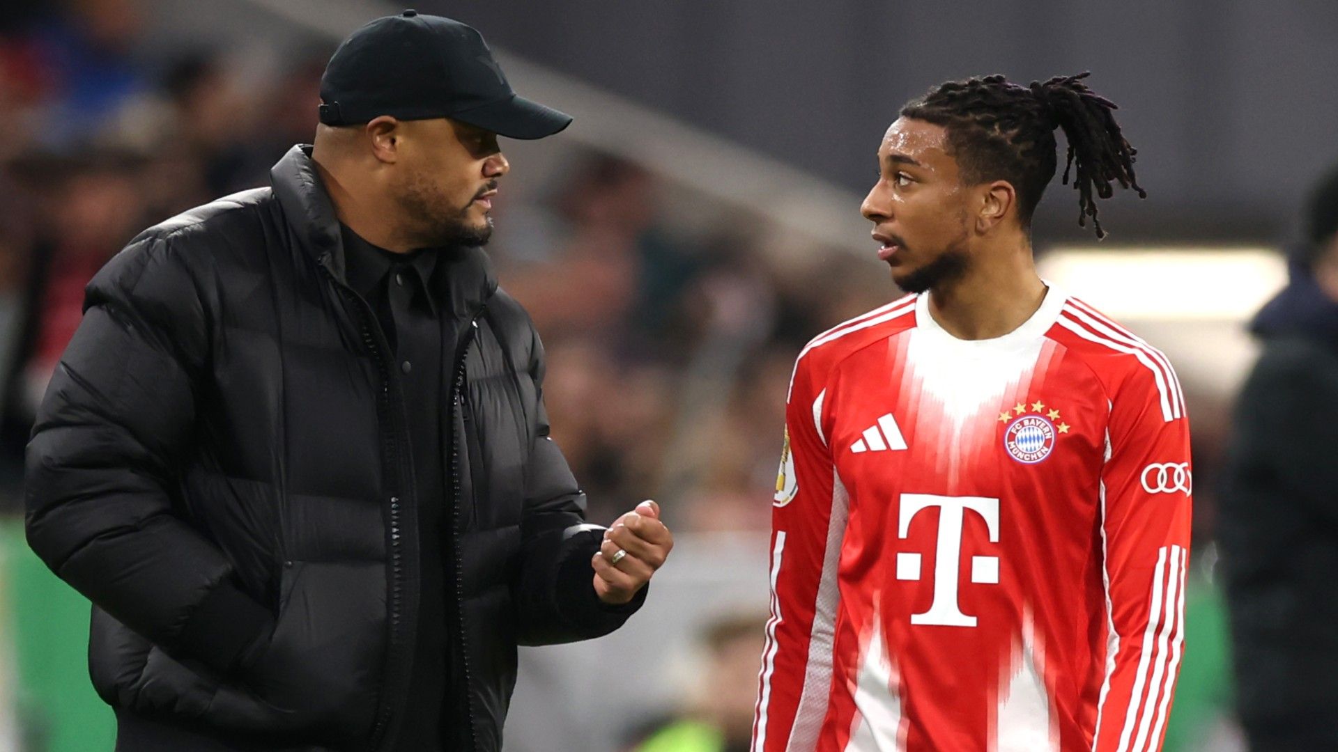 VINCENT KOMPANY MICHAEL OLISE BAYERN MÜNCHEN 