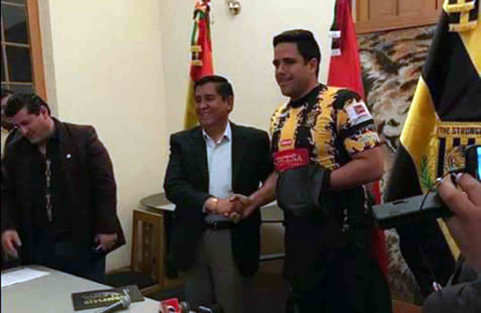 Daniel Farías, The Strongest