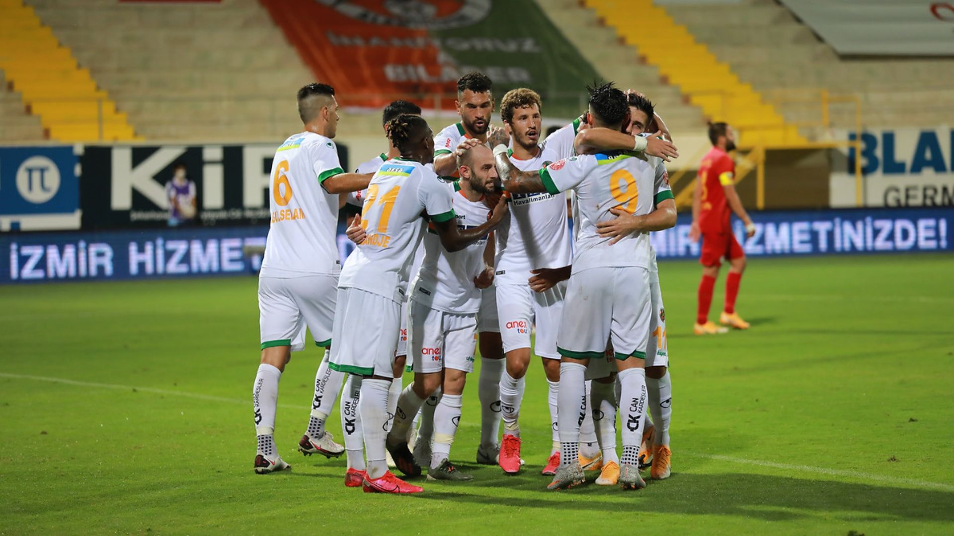alanyaspor gol sevinci 23092020