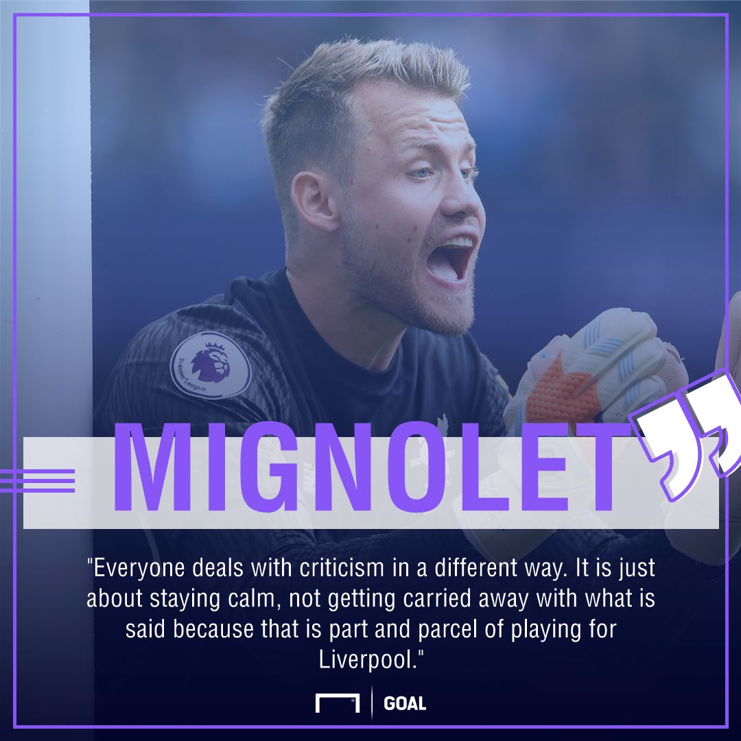 Simon Mignolet Liverpool criticism