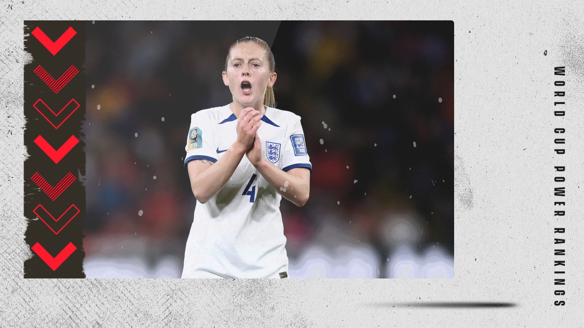 England World Cup power rankings down