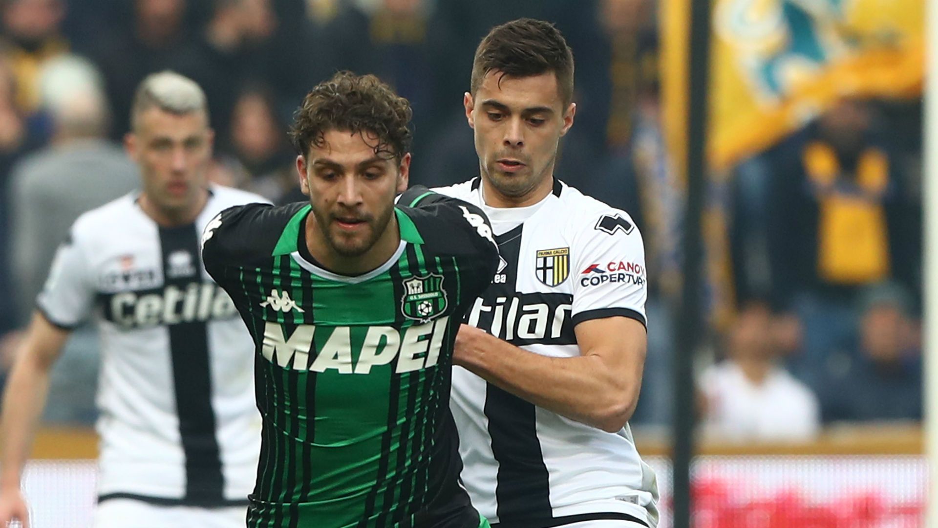 Manuel Locatelli Alberto Grassi Sassuolo Parma