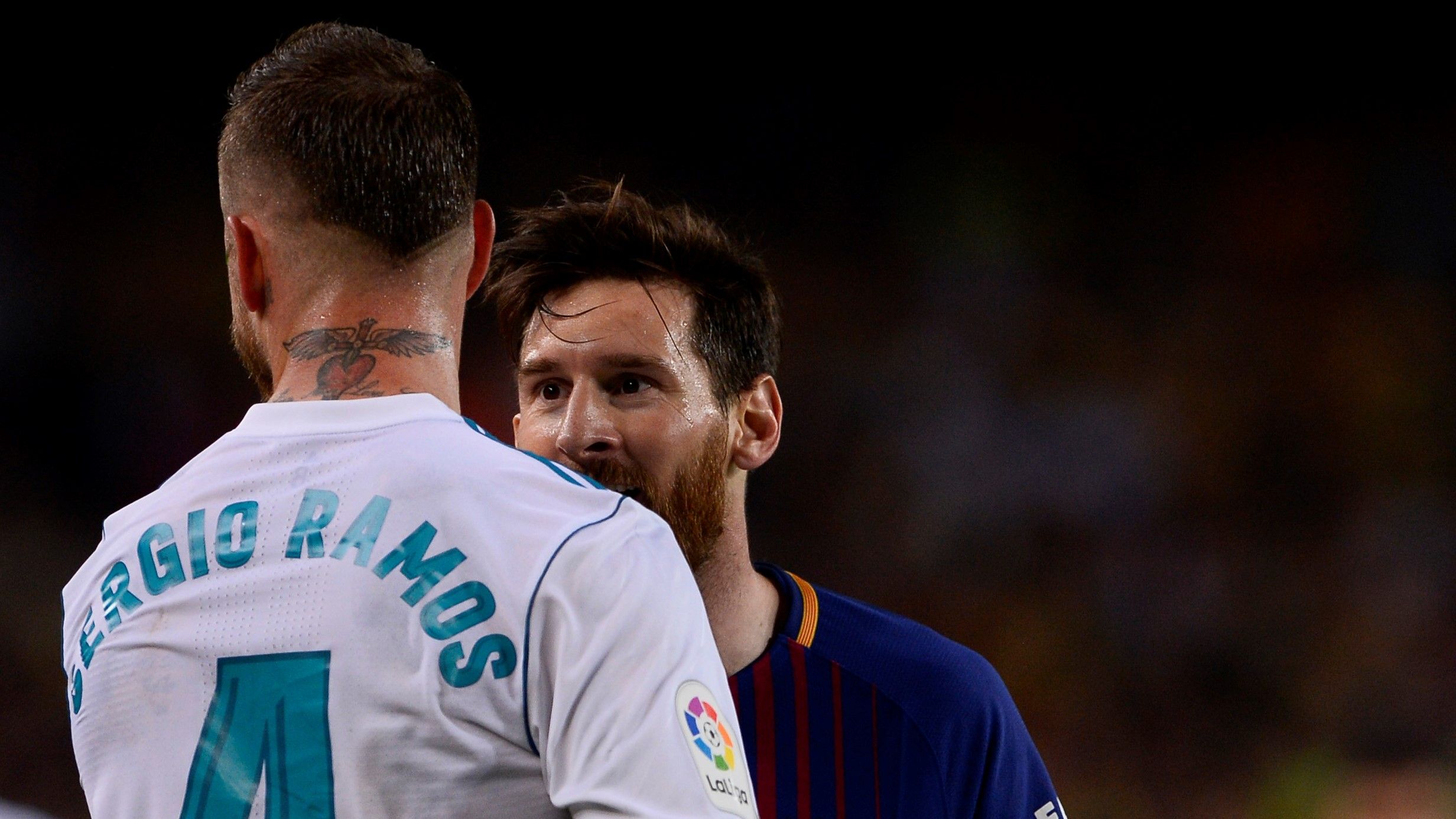 Sergio Ramos Lionel Messi Barcelona Real Madrid El Clasico LaLiga 06052018