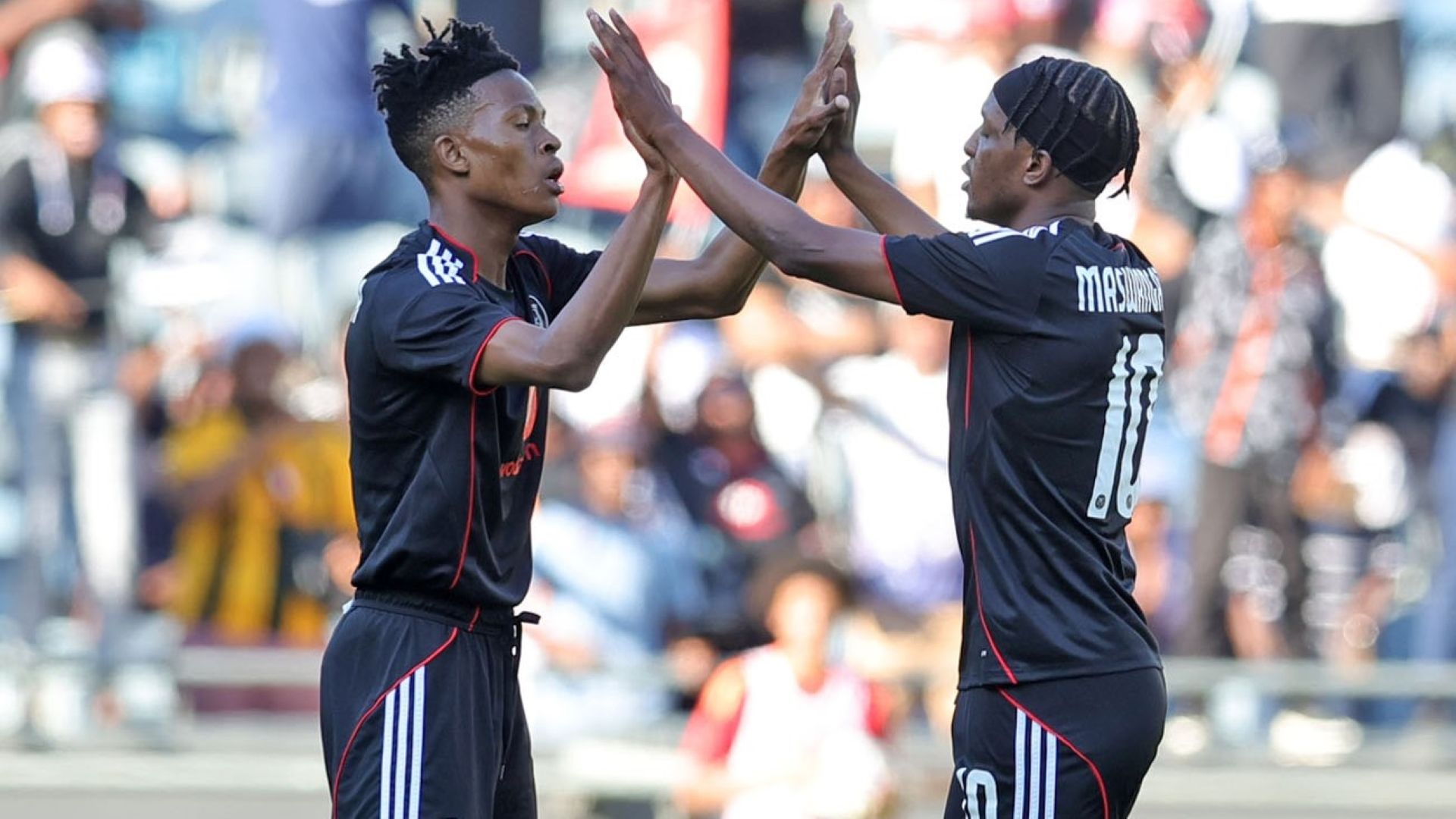 Yanela Mbuthuma and Patrick Maswanganyi, Orlando Pirates