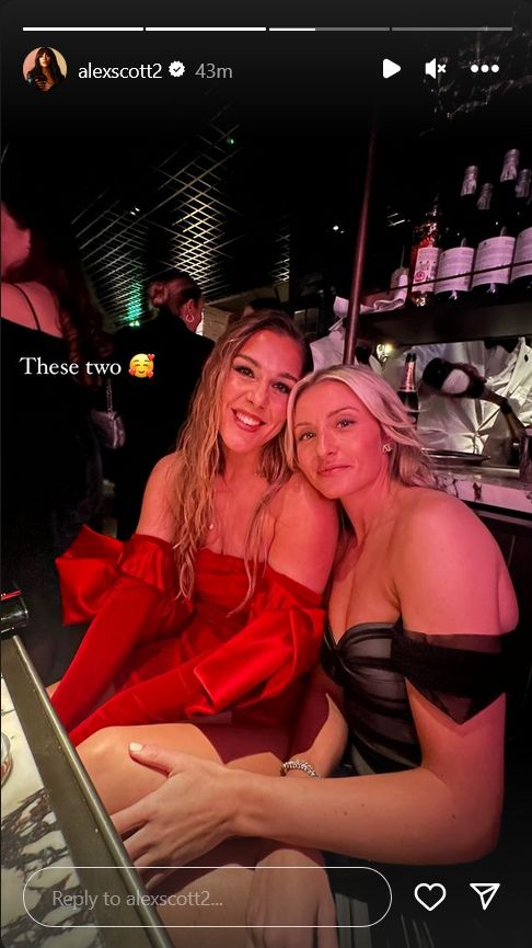 Alex Scott Leah Williamson Instagram Story